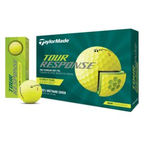 Tour Response Yellow Golf Ball