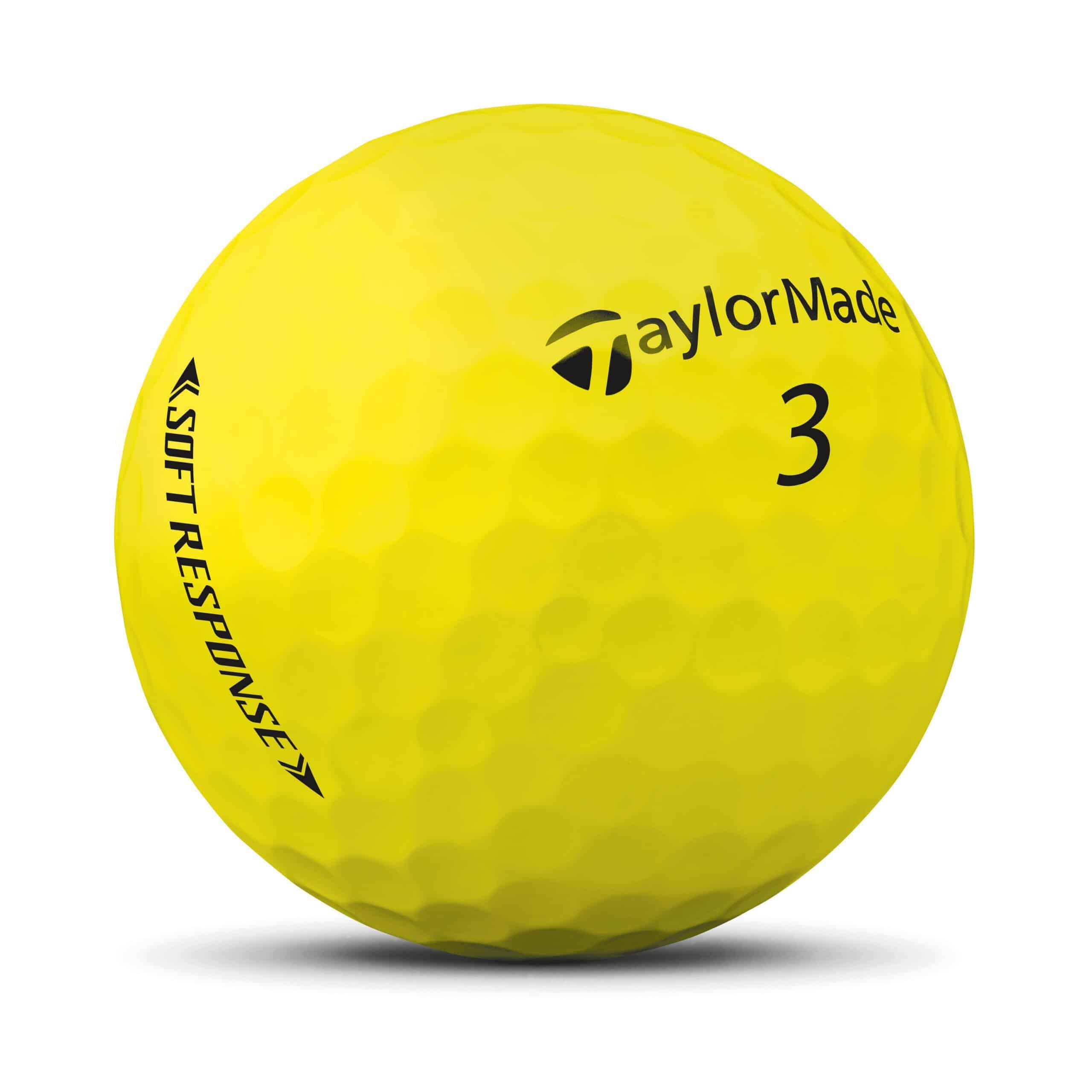 Soft Response Yellow Golf Ball TaylorMade Golf