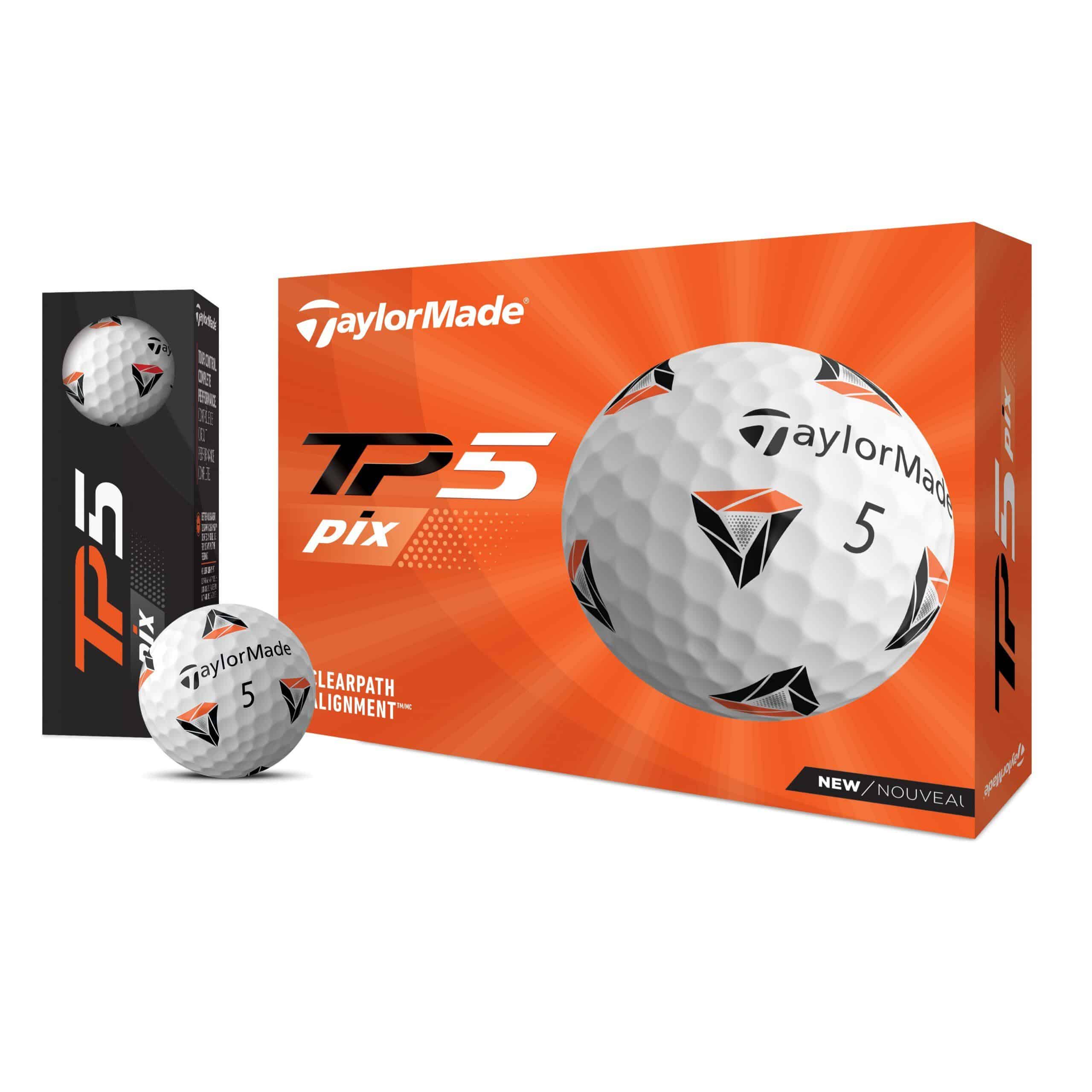 TP5 Pix Golf Balls TaylorMade Golf